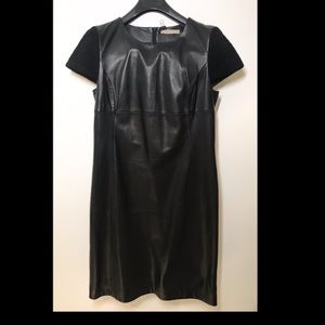 Little Black Leather Dress